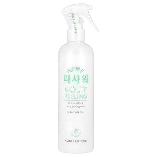 Nature Republic, разглаживающий пилинг-спрей для тела, с фитонцидом, 300 мл (10,14 жидк. унции)