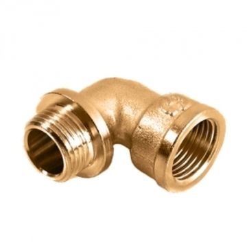 Угольник с упором Stout 3/4" НР/ВР с наружной/внутренней резьбой латунный SFT-0015-000034