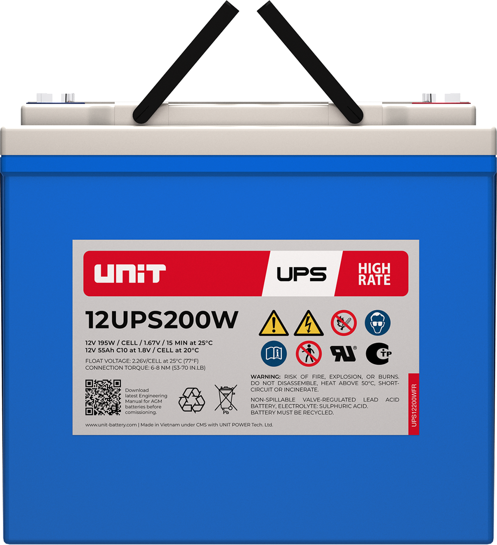 Аккумулятор UNIT 12UPS200W