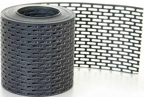 Лента вентиляционная  карнизная  Д-борд 100х5000 серая