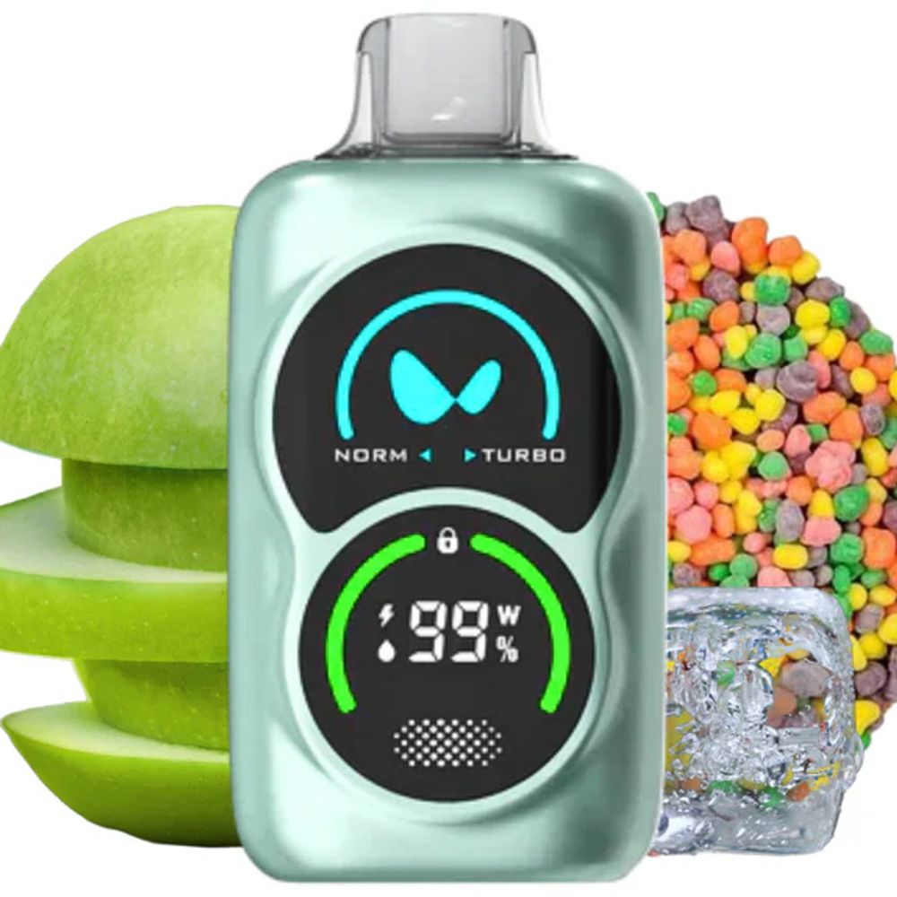 WAKA DUO 25000 - Sour Apple (5% nic)