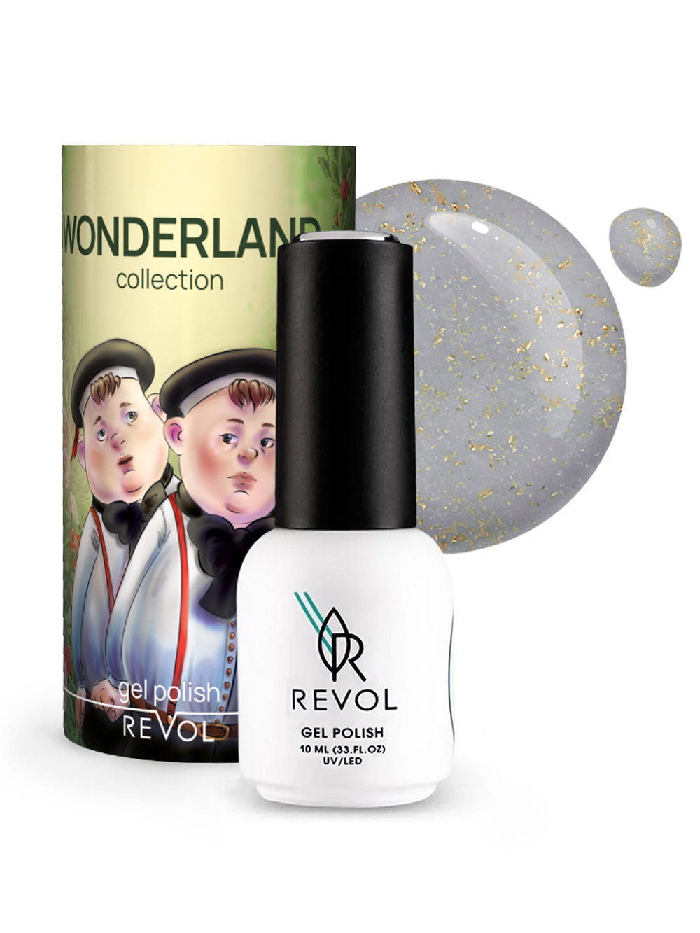 REVOL Гель-лак "Wonderland" № 01 Twins, 10мл