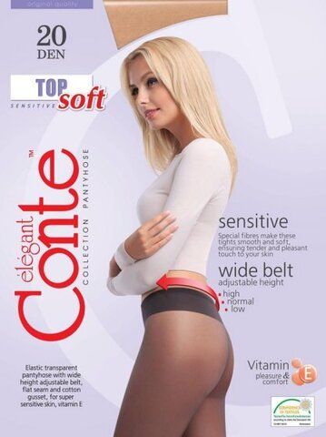 Колготки классические, Conte, Top Soft 20