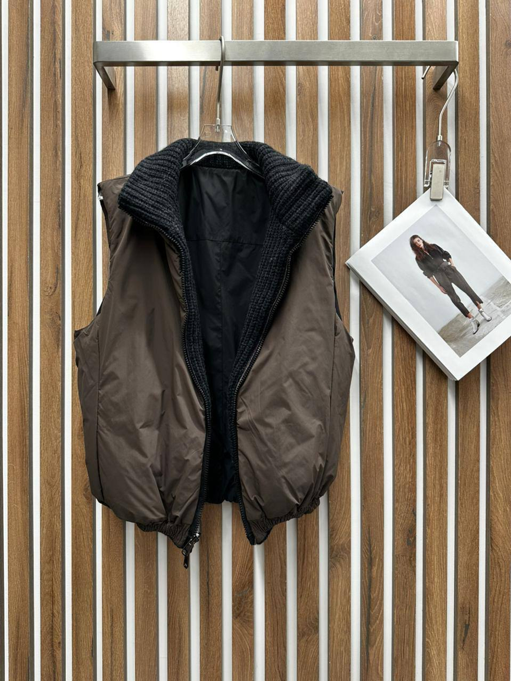 Двусторонний жилет Brunello Cucinelli