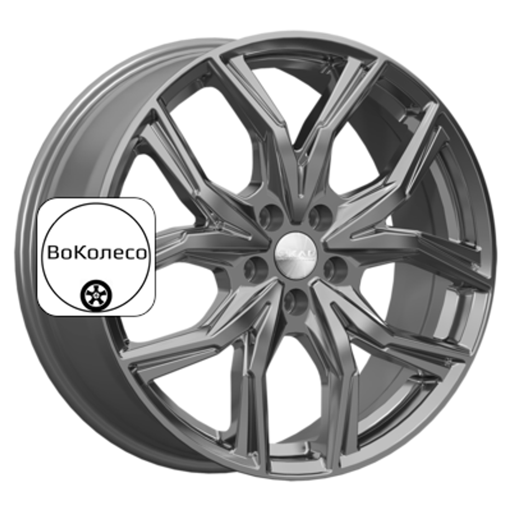 8x19/5x114,3 ET45 D67,1 Арика (КЛ1083) Графит СКАД