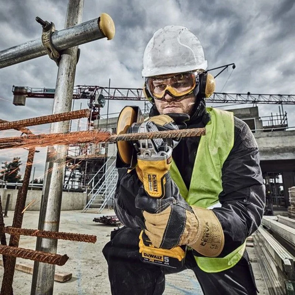 DeWalt DCG 406 N аккумуляторная ушм (болгарка) (без АКБ и ЗУ) DCG406N-XJ