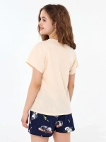 Пижама домашняя с шортами хлопок