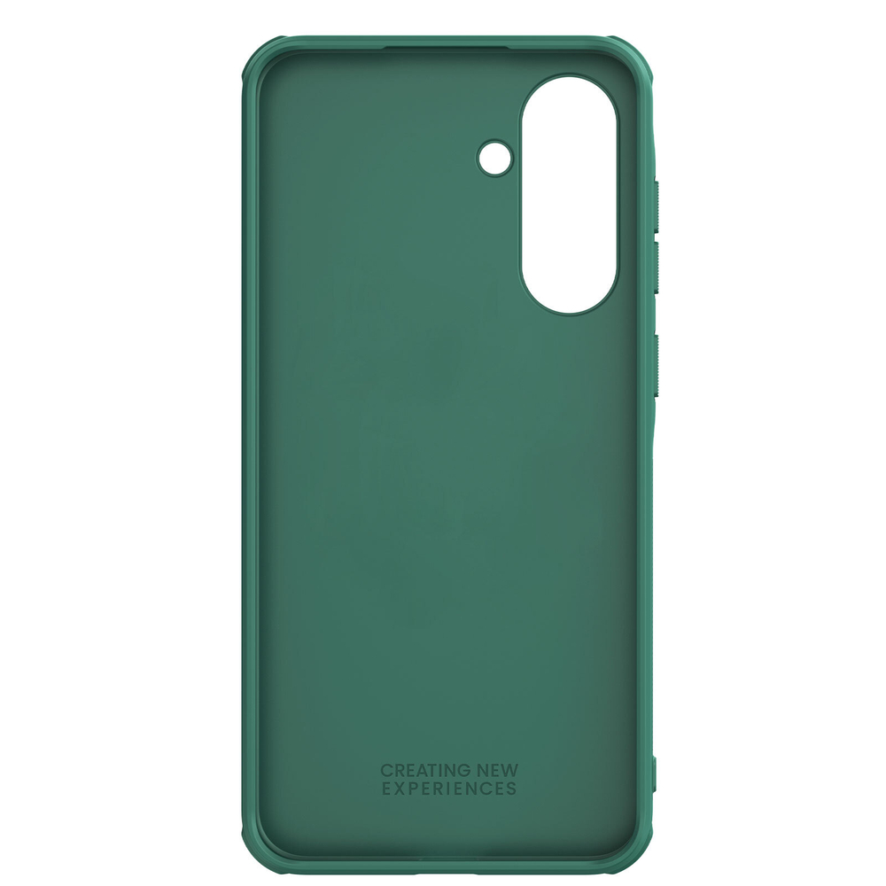 Усиленный двухкомпонентный чехол зеленого цвета (Dark Green) от Nillkin для Samsung Galaxy A36 5G, серия Super Frosted Shield Pro