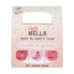 Набор лаков Miss Nella Pink Glitter Attack 3 шт