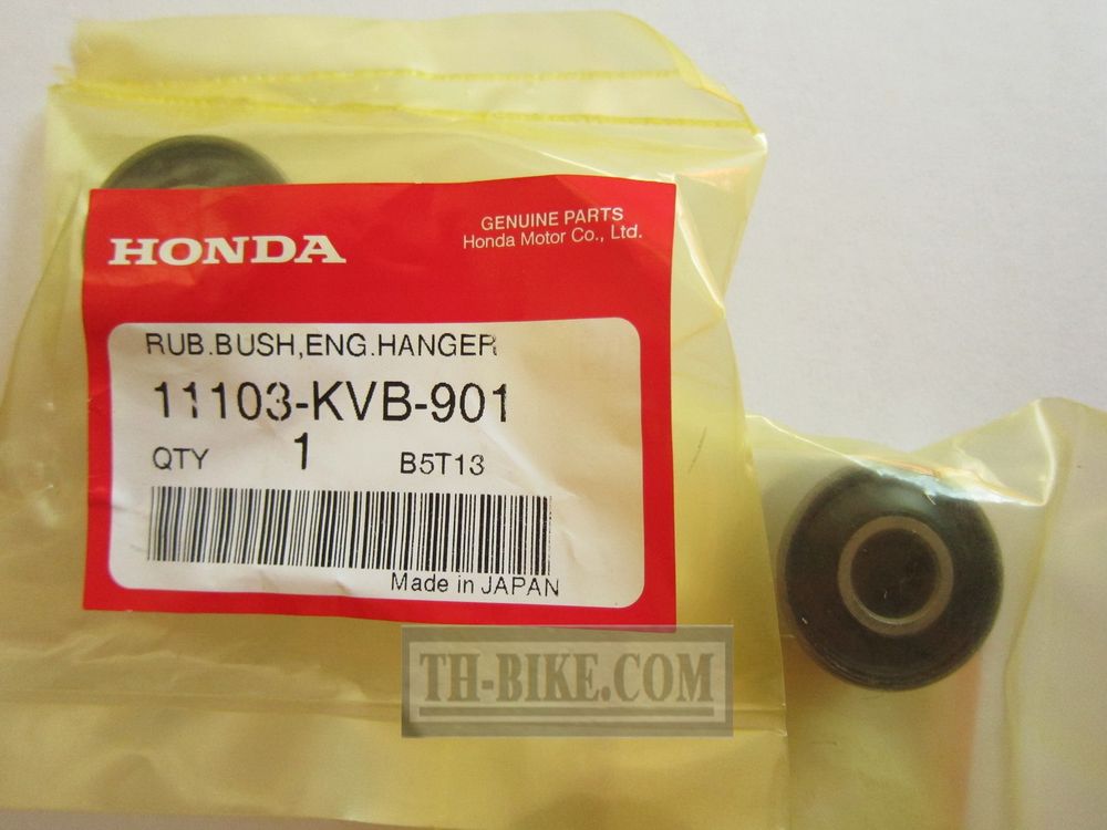 11103-KVB-901. 11103-KVB-930. BUSH, ENGINE HANGER RUBBER (HOKUSHIN)