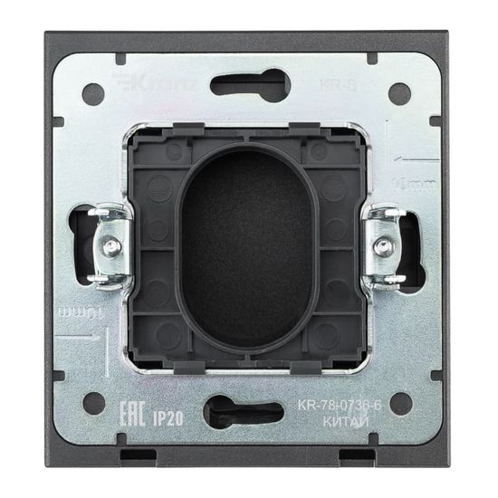 Вывод кабеля STRONG графит KRANZ