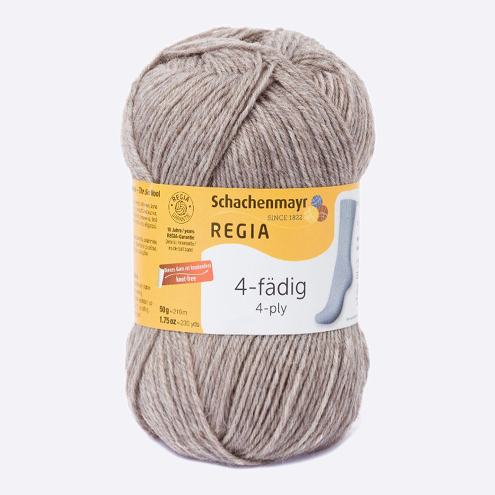 Пряжа Regia 4-fadig 100g color 02070