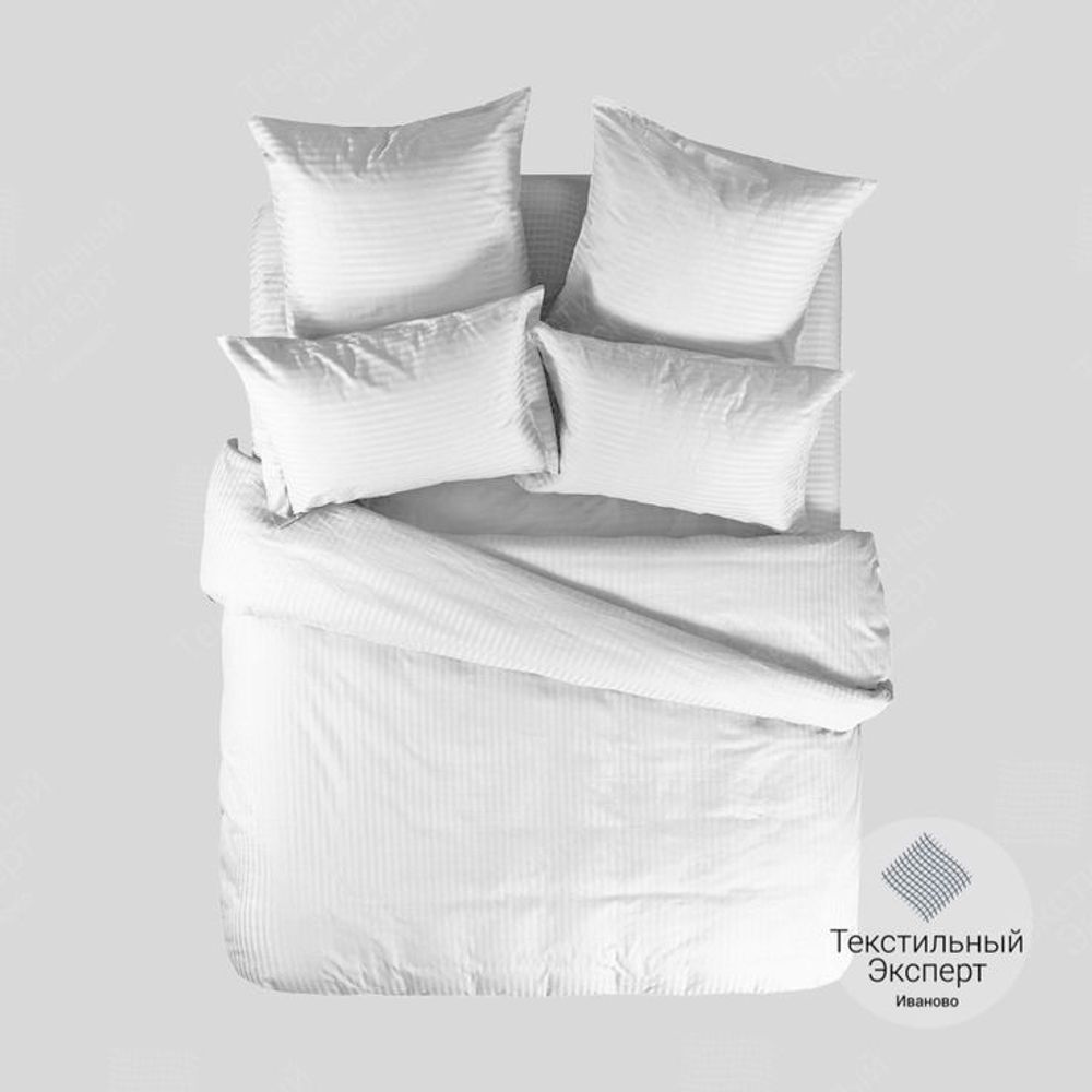 КПБ Кит ГОСТИНИЧНЫЙ СТРАЙП САТИН ЛЮКС 2сп