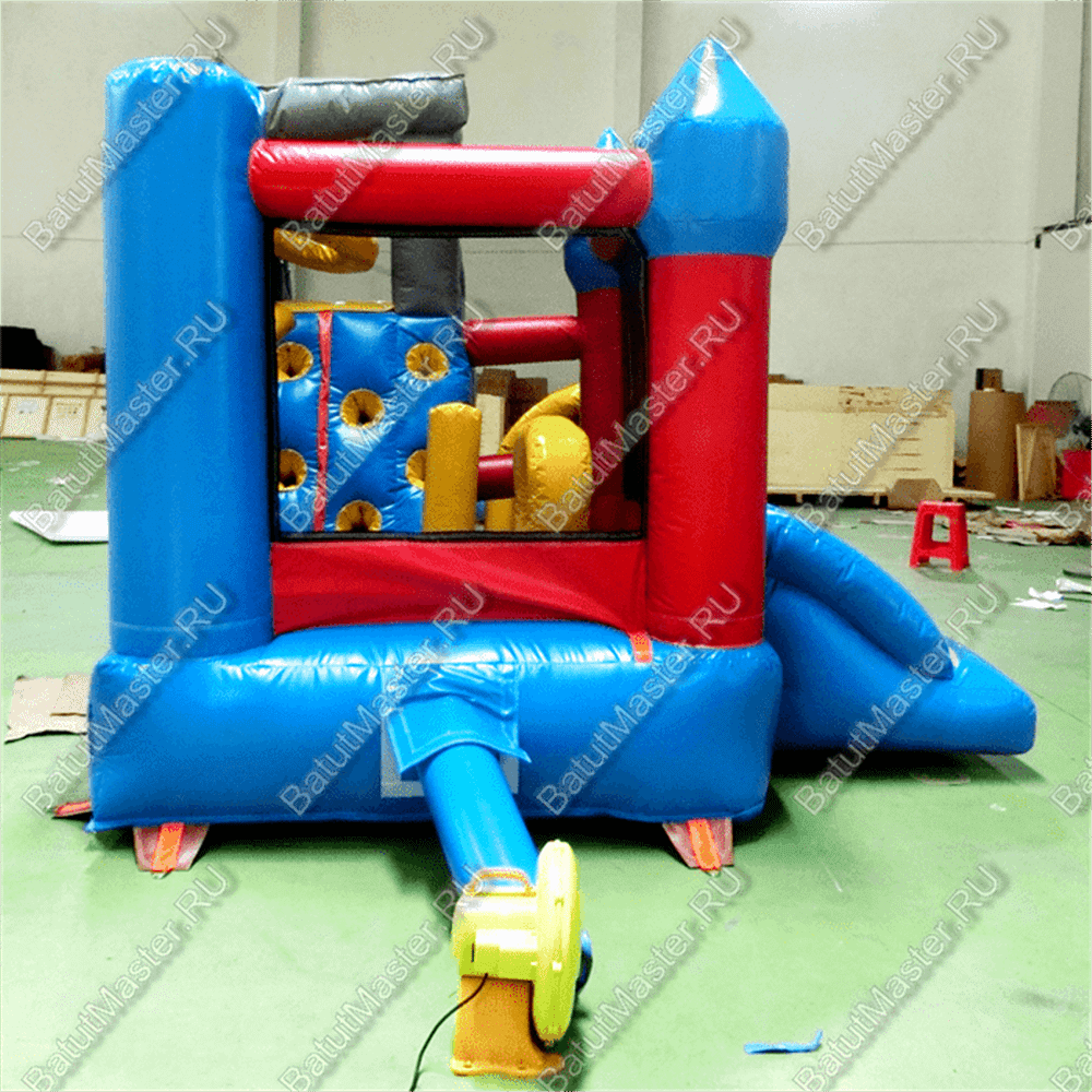 Коммерческий надувной батут "Домик приключений"