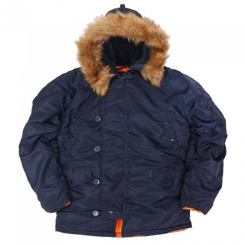 Куртка Аляска Nord Storm N-3B Regular (синяя - r.blue/orange)