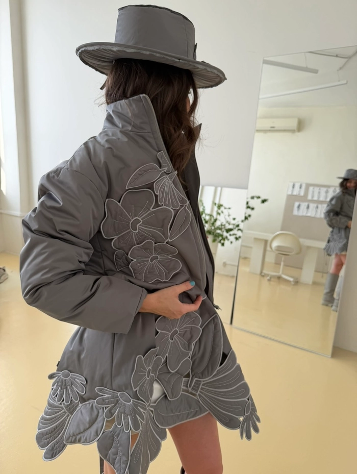 БОМБЕР ЮНИС СЕРЫЙ