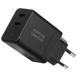 Сетевое зарядное устройство Samsung Duo мощностью 50 Вт (2 USB-C) (GaN) и кабель USB-C (1,8 м) (EP-T5020)