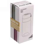 Бутылка питьевая стеклянная 300мл «Веселые Котики»