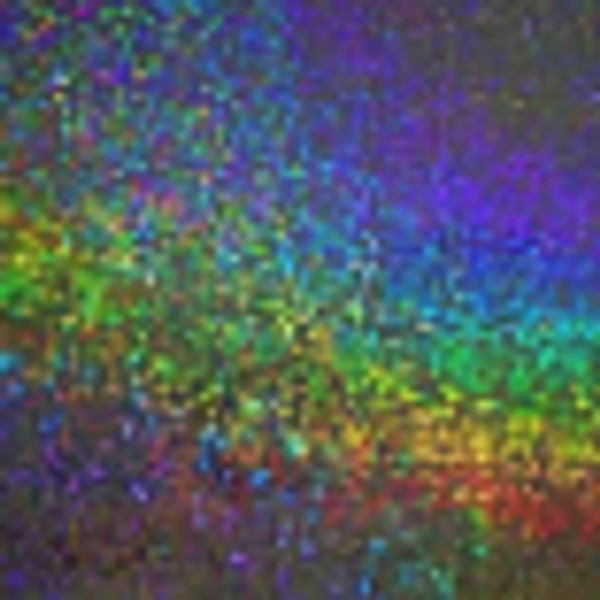 Термопленка ПВХ Металлик Голограмма Ю.Корея Metallic (радужный)