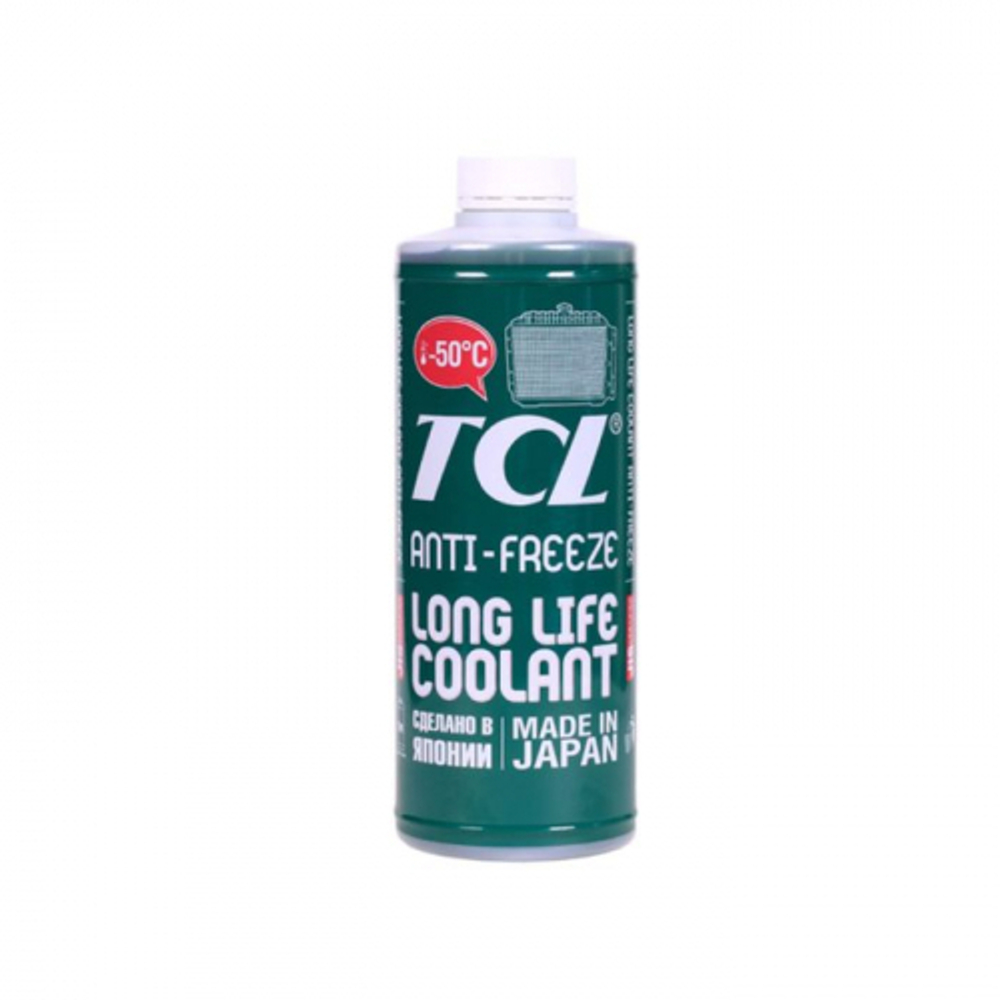 Жидкость охлаждающая  TCL  зеленая "Long Life Coolant Green", -50* 1 л