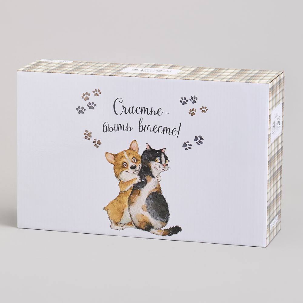 НАБОР ПОСУДЫ ОБЕДЕННЫЙ LEFARD "ЛУЧШИЕ ДРУЗЬЯ" 3 ПР. (КОР=12НАБ.)