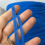 NASTRO - FASHION MILL; 66% хлопок, 24% вискоза, 10% нейлон; 190м/100гр; col.226576, цвет: королевский синий ; Ленточка. S502