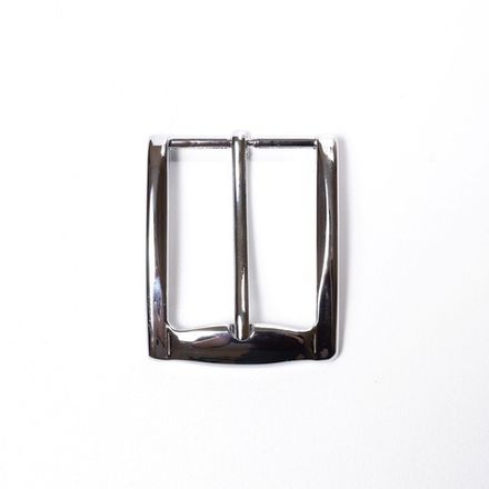 Пряжка для ремня 40мм, никель (В9178)