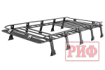 Багажник экспедиционный (корзина) 1500х2750 мм для ГАЗ Соболь (с люком) РИФ