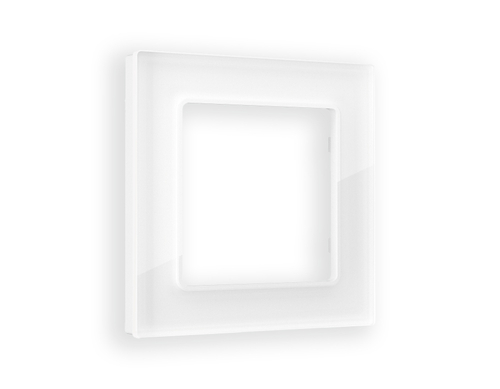 AF330101 Рамка ALFA Platos (Белый Стекло органическое) 1-ая