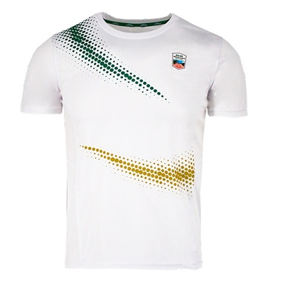 Мужская теннисная футболка Monte-Carlo Rolex Masters Dots Print T-Shirt - white