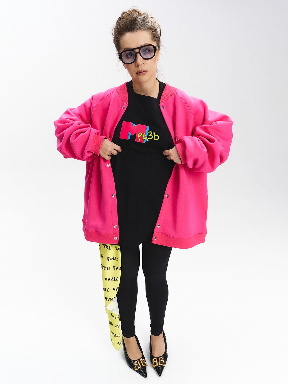 Лонгслив оверсайз(унисекс) «Мразь» Лонгслив оверсайз(унисекс) «Мразь»