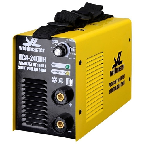 Сварочный аппарат инверторный Weldmaster ИСА-240ПН (От 140В,антизалипание)