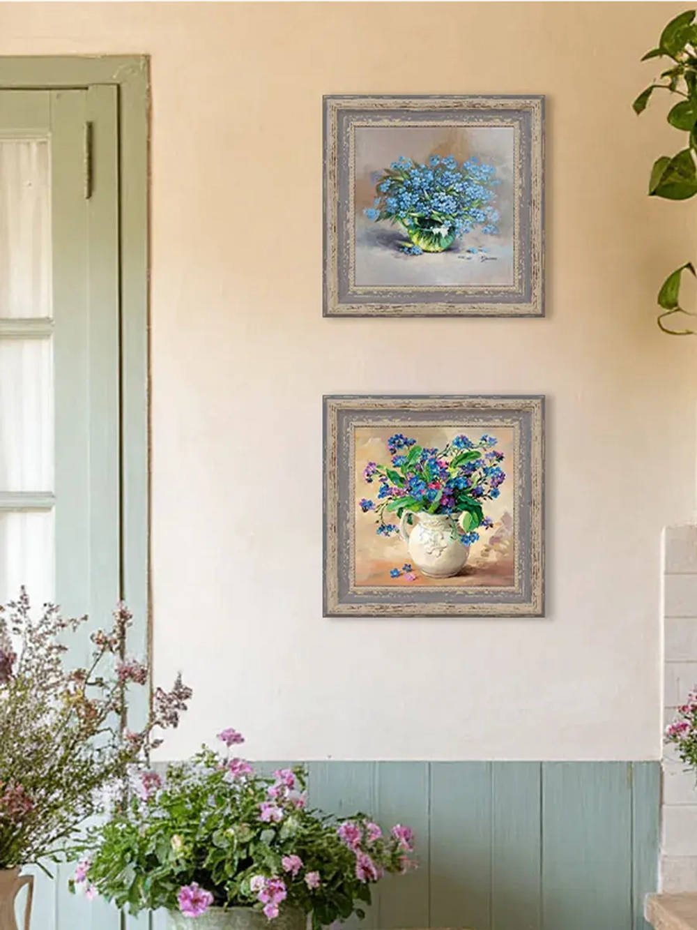 Картина на стену интерьерная на холсте 26*26 см