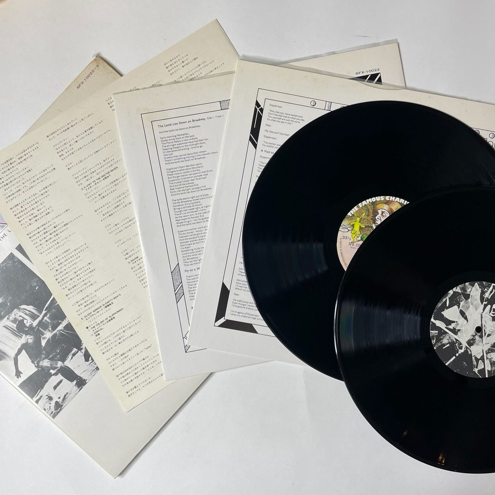 Винтажная виниловая пластинка LP Genesis The Lamb Lies Down On Broadway (Japan 1977) (No Obi) Cuckoo Cocoon