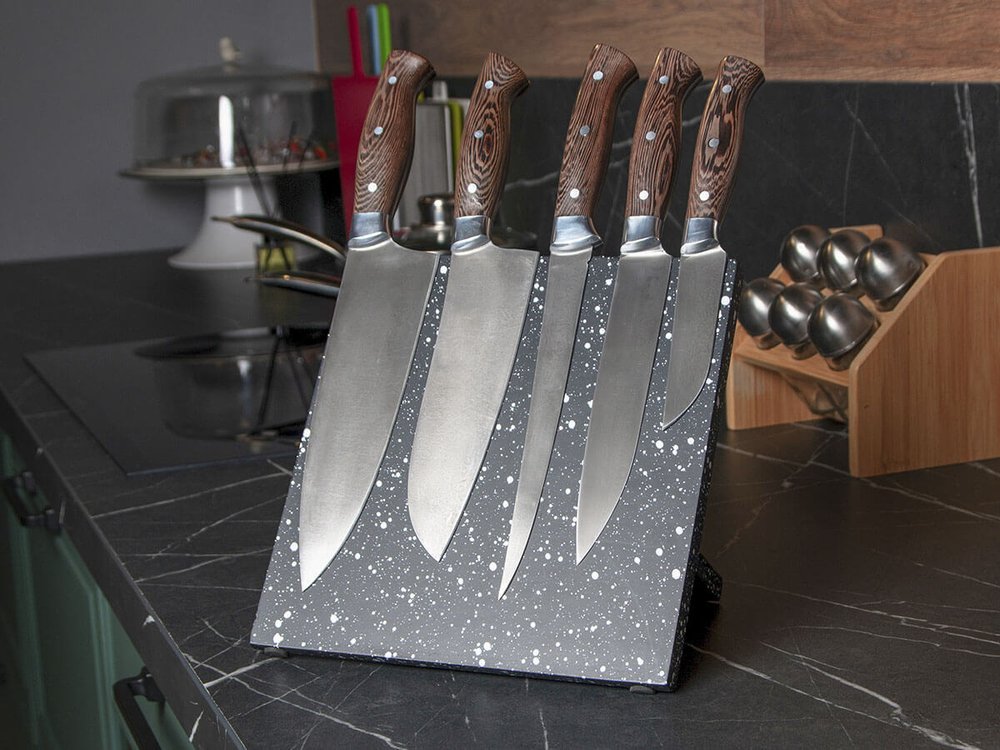 Набор кухонных ножей "Master Sheff Wood"