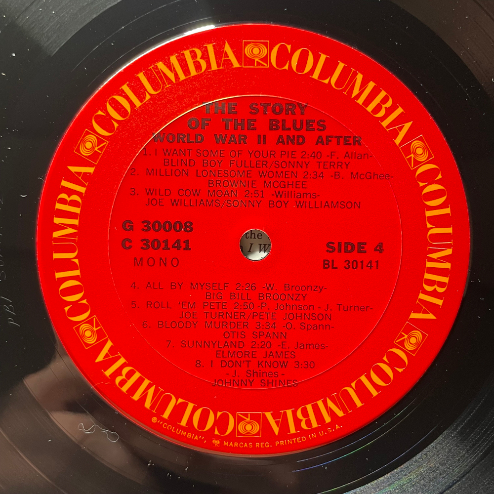 Сборник The Story Of The Blues 2LP (США 1970г.)