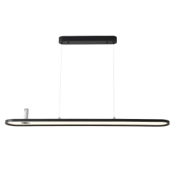 Светильник подвесной Crystal Lux CONTOUR SP45W LED BLACK