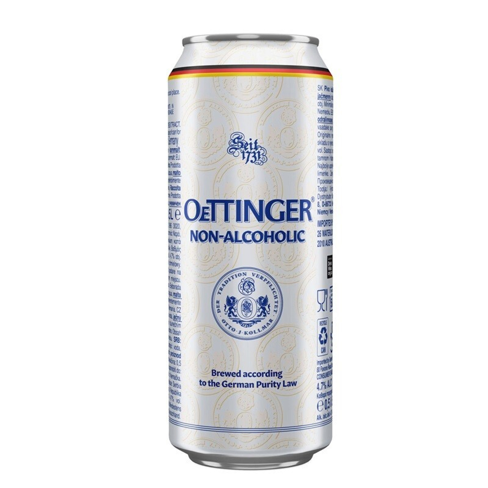 Oettinger Non Alcoholic 0.5 л
