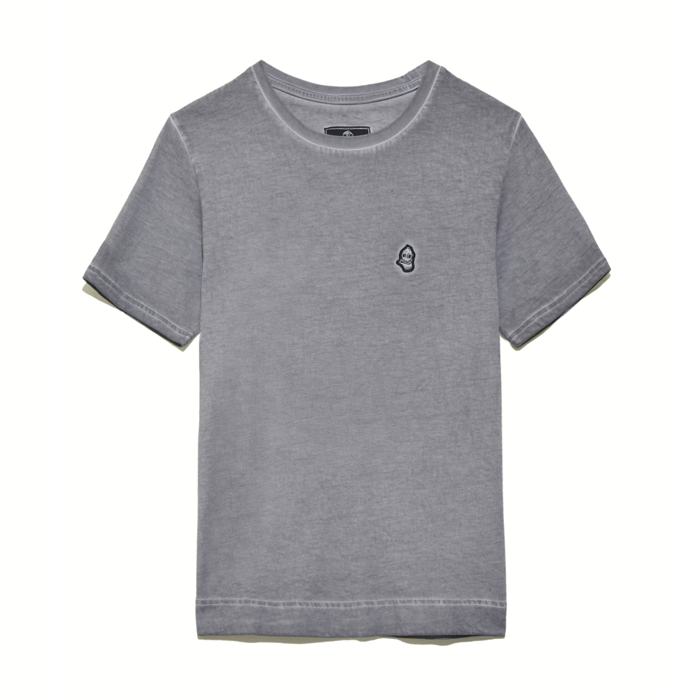 Slim Fit TSHRT GMD Vintage Effect Light Grey