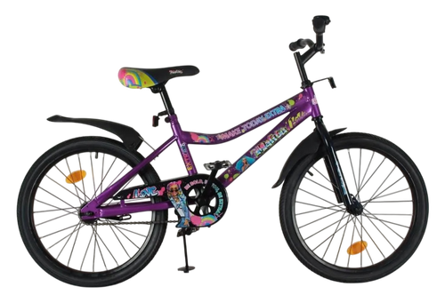 Велосипед 20" БАРБИ extra nx-тип  фиолетовый