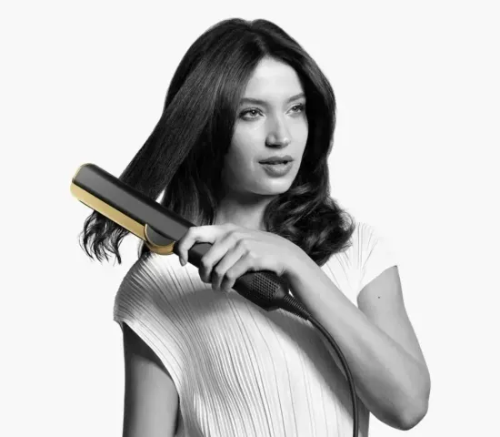 Выпрямитель для волос Dyson Airstrait HT01 Onyx Gold , чёрно-золотой UK