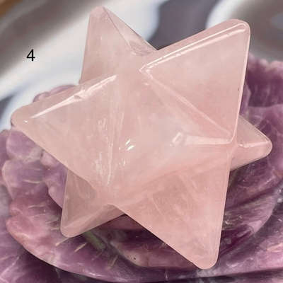 40335 Розовый кварц Меркаба 30мм