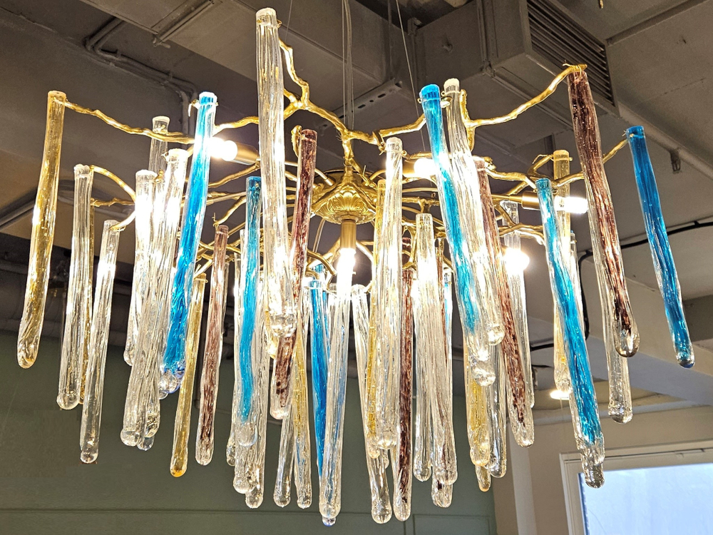 Люстра Glamour Round Copper II