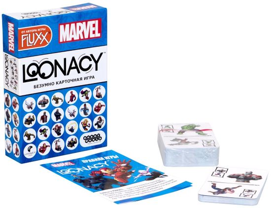 Настольная игра: Loonacy Marvel, арт. 915295