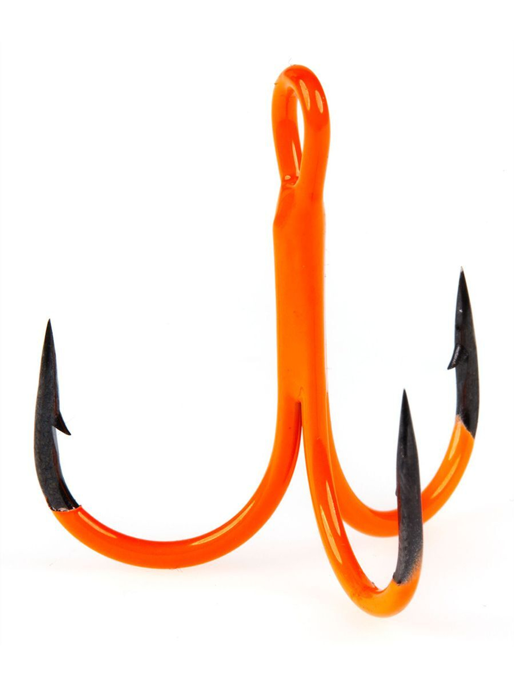 Крючки-тройники Lucky John Orange UV LJH201 размер K03 (упк.4шт.)