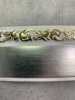 Сатин "Ажур" (5см) декоративная планка (бленда)