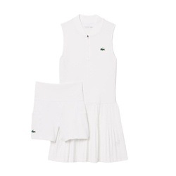 Теннисное платье Lacoste Ultra Dry - white