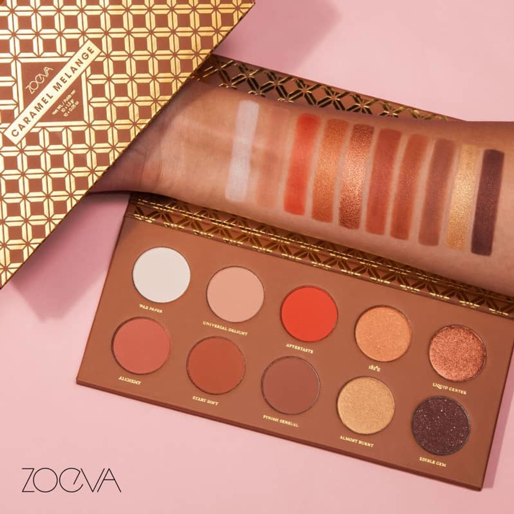 Zoeva Caramel Melange palette