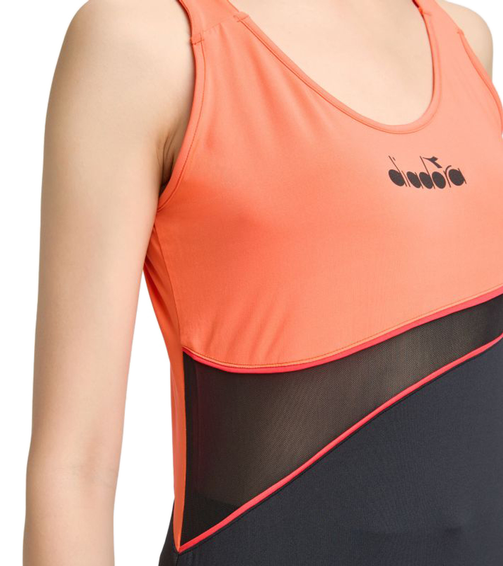 Женский топ теннисный Diadora L. Tank Icon - разноцветный