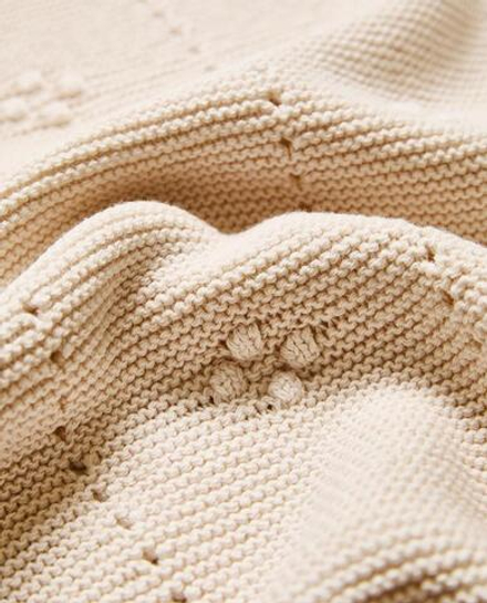 ZARA HOME ДЕТСКИЙ ВЯЗАНЫЙ ПЛЕД, РОЗОВЫЙ